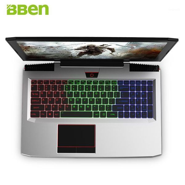 

bben g16 15.6'' lapintel 7700hq gtx1060 8g/16g ram 128g/256g ssd 1t hdd aviation metal rgb backlit keyboard ips pro win101 lap