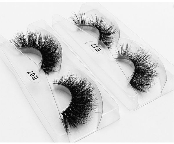 

flash girl e series 32 style good quality fluffy 3d 100% handmade real mink lashes natural soft eyelashes