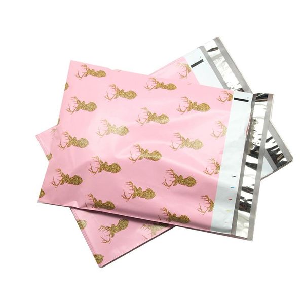 

10pcs 10x13inch printed poly mailer 25.4x33cm colorful totes mix pattern poly mailer self seal envelopes postal shipping wmtytm