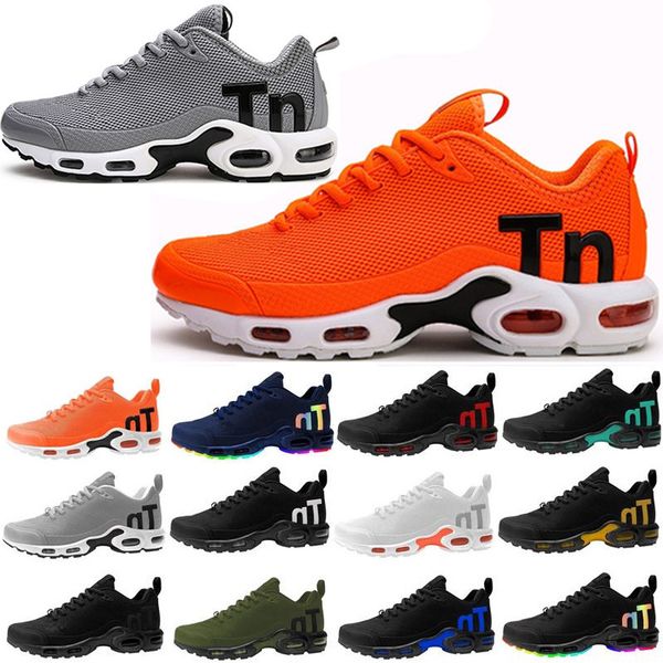 

2019 men zapatillas tn designer sneakers chaussures homme men basketballs shoes mens mercurial tn casual shoes eur40-46 fg6p, Black
