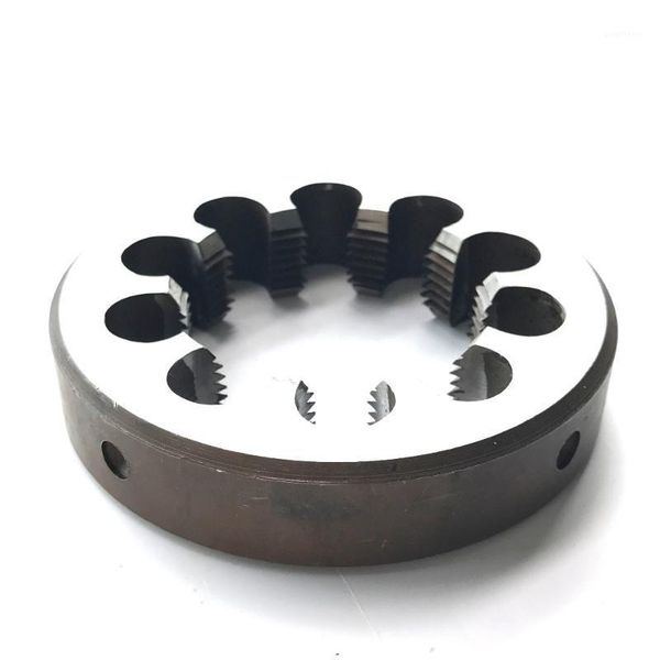 

1pc 9sicr steel made manual metric die m50*1.5/2.0mm for metal made workpiece hand making threads1