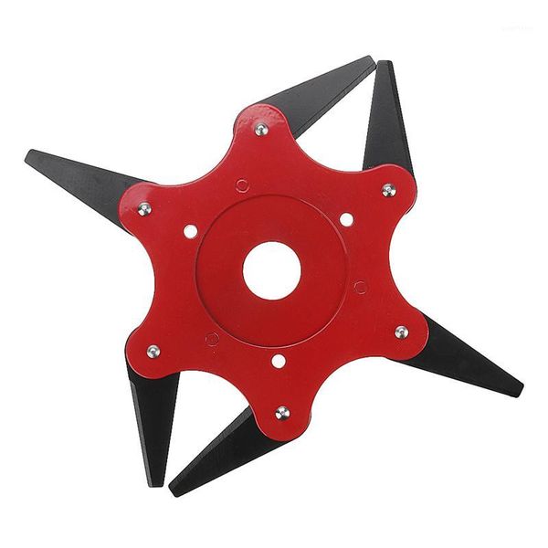 

6 teeth blade updated trimmer head 65mn power grass trimmer head brush cutter metal blade for lawnmower parts1