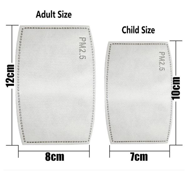 

mask anti insert dust filter droplets for replaceable mask paper haze mouth pm2.5 filters household protective