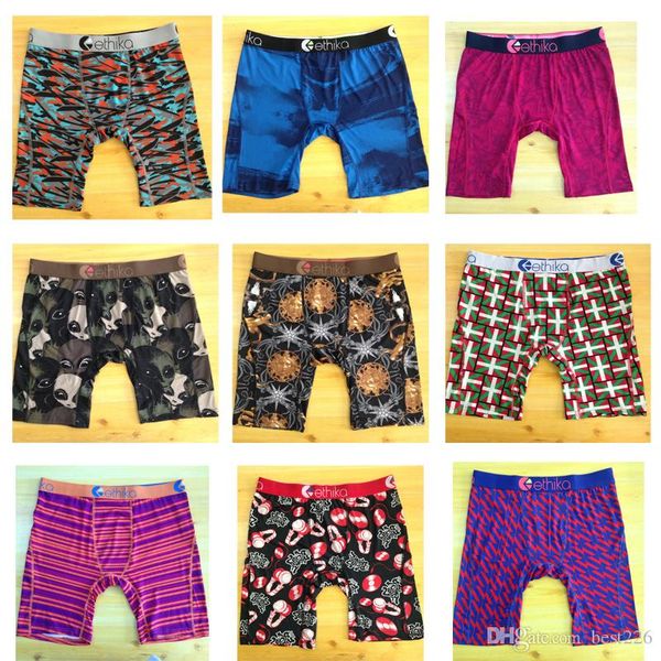 

promotion random style selling ethika men's underwear sports hip hop rock special underwear skateboard street fashion elastic quick dry