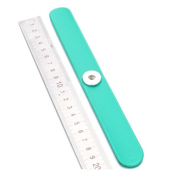 

creative circle silica gel snap button bracelet fit 18mm snap bracelet for women children fun gift button jewel bbyhpf, Golden;silver