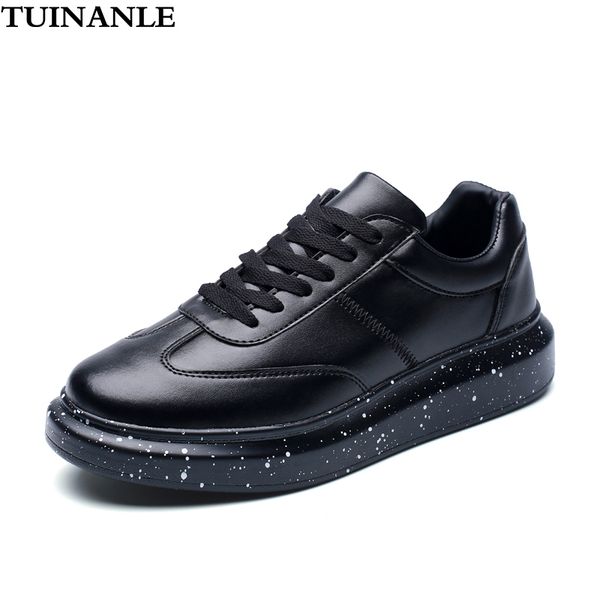 

tuinanle spring new women vulcanized shoes sneakers lover lace-up red basket shoes breathable walking white casual flats 201202, Black
