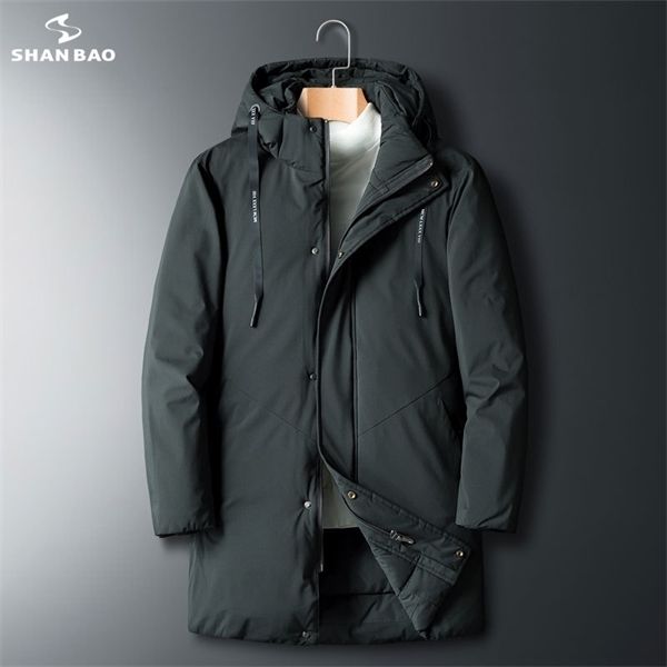 

4xl 5xl 6xl 7xl 8xl large size thick warm winter hooded cotton jacket brand clothing men's casual loose parka q1217, Black