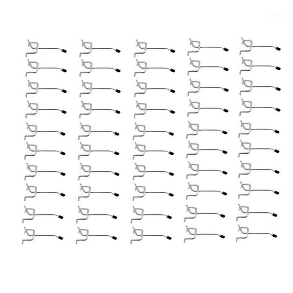 

50 pcs 2-inch pegboard hooks wall shelf tool hangers home storage organizer storage display hardware tools1