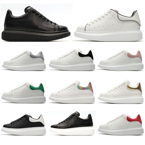 

fashion men women shoe leather velvet black white grey suede flat casual shoes platform sports sneakers mens trainer with socks