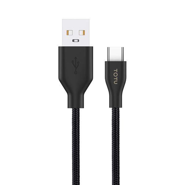 

totudesign bta-027 wing series 24a type-c usb-c weaving charging cable length 1m