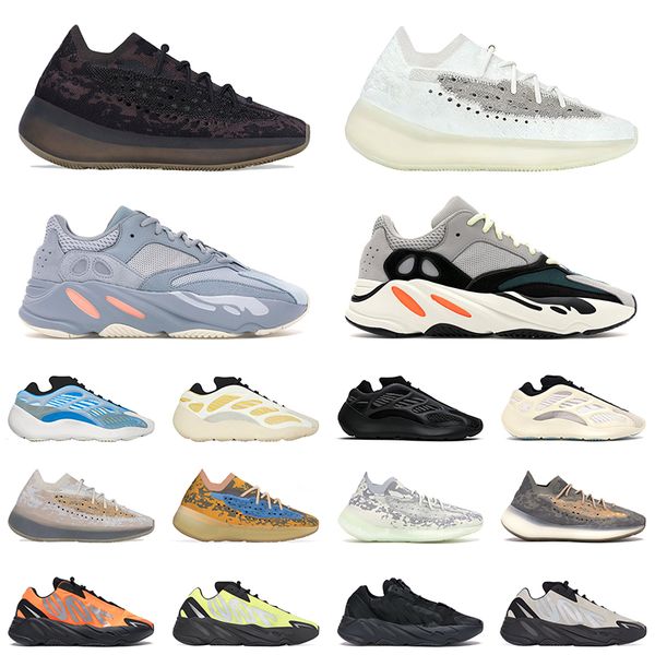 

kanye west 380 onyx pepper reflective 700 v3 azareth outdoor men women shoes inertiar mens trainer sneakers