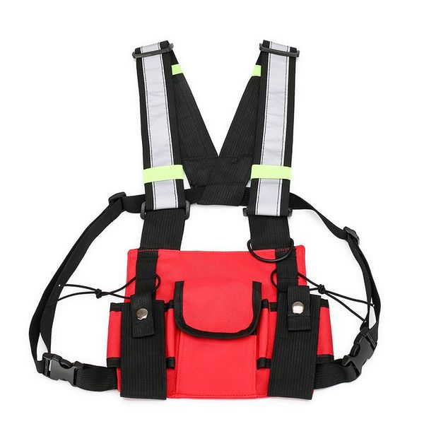 

waist bags women oxford chest rig bag for men square small hip-hop vest harness streetwear female male chestbag pack