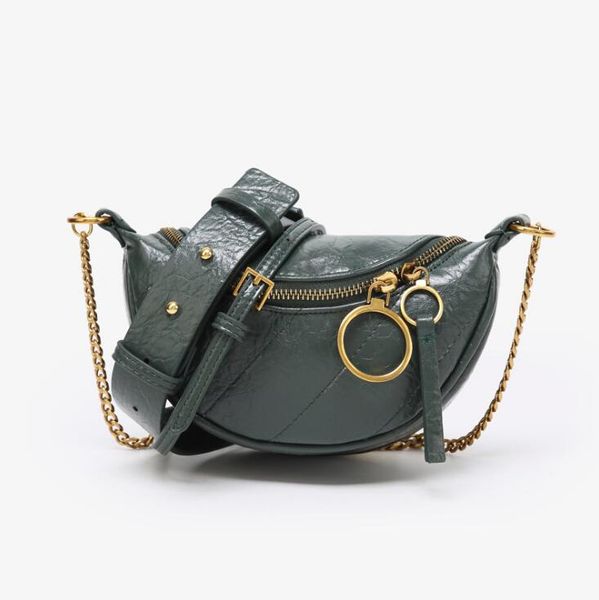 

chest bag womens handbags handbag one-shoulder bags cross body pu leather totes chain dumpling bag