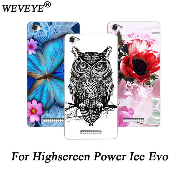 

sewqscreen power ice evo, the mobile phone cover with flower and animal patterns is used for highvtrvgt