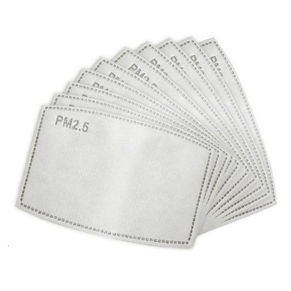 

mask 10factory child lot 5 disposable layer pads insert protective filter mat anti haze mouth cur6