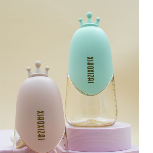

wide caliber baby falling products and anti flatulence duck beak bottle with handle dual-purpose ppsu