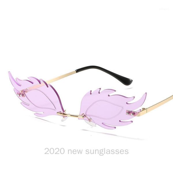 

sunglasses 2021 fashion cutting lens women sqaure luxury glasses rimless rhinesotne sun shades for nx1, White;black