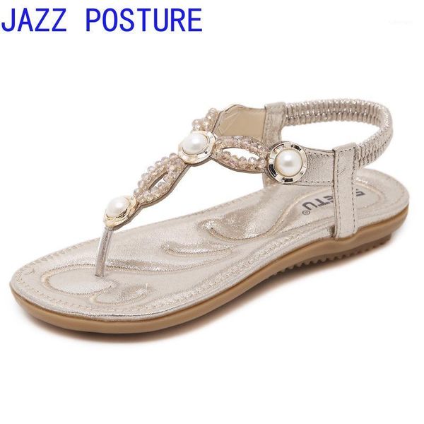 

women's shoes beautiful summer shoes flat sandals; women's handmade bohemian flats ladies rhinestone and pearl sandals q4471, Black