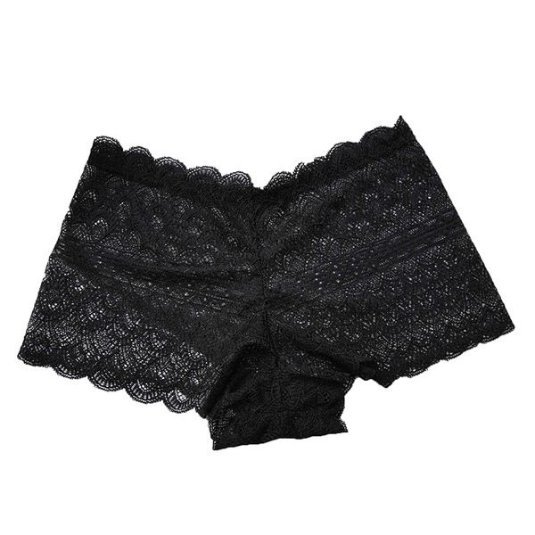 

women panties transparent lace boxers lady seamless undies briefs boyshorts hollow perspective luxury 2020, Black;pink