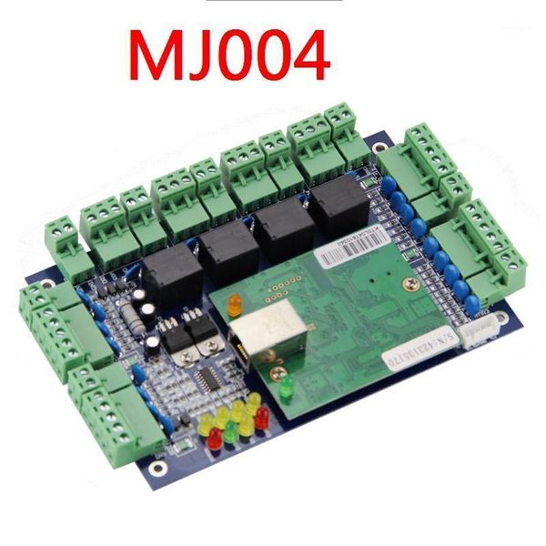 

100%original new four door 4 readers professional tcp/ip network access control board green board for door access control syste1