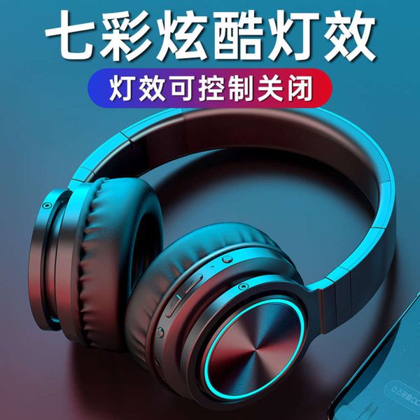 

folding b12 headset bluetooth earphone new pincun wirels plug in cartoon with luminous gift