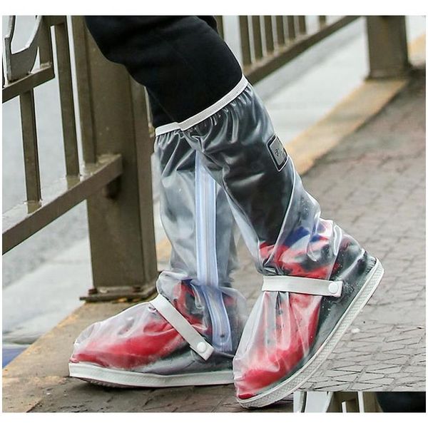 

padded moto boots shoes covers reusable rain shoes cover waterproof outdoor riding rainproof bicycle motorcy qylewv ppshop01