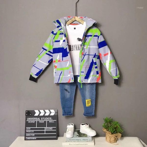 

skiing jackets manufacturers direct selling zhong da tong ski suit warm snow windproof boy's girls outdoor veneer jacket1