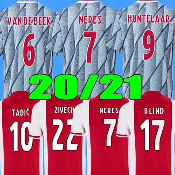 

ajax 20 21 home away third 50th anniversary maillot ajax soccer jersey nouri promes 20 21 football shirt men +kids kit, Black