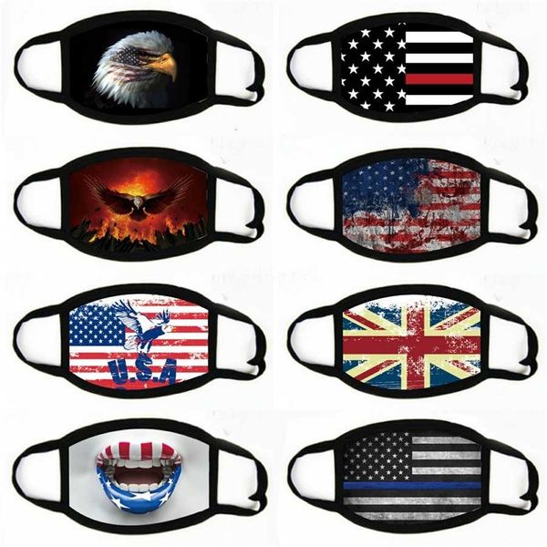 

magic print trendy fashion multifunctional flag riding face mask causal men turban women outdoor#935