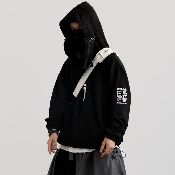 

claw marks streetwear hoodies men sweatshirt hip hop male autumn winter warm mens casual pullover 201027, Black