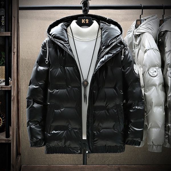 

nqzd s-4xl 2019 new arrival big thick warm winter down coat fur collar army green men parka men039;s yards long cotton coat jacket hot, Black;brown