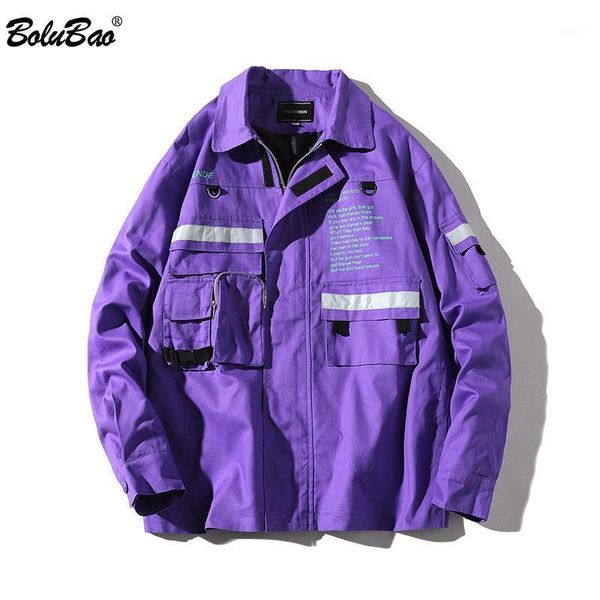 

bolubao fashion brand jacket men 2021 spring autumn men's solid color outerwear coats male hip hop jackets coat1, Black;brown