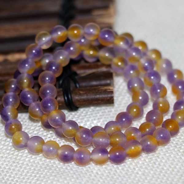 

beaded, strands 14 style natural stone multilayer bracelets 6mm round beads tiger eye jades chalcedony tourmaline women bangle b2892, Black