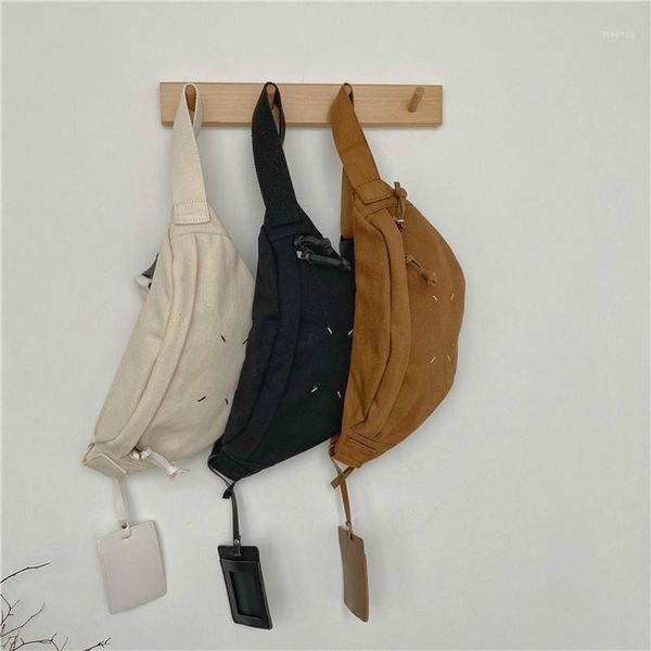 

waist bags corduroy belt chest bag sport casual women's messenger canvas bag1