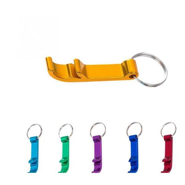 

new portable keychain beer bottle opener 4 in 1 pocket aluminum beer wine bottle opener can personalized logo nice gift a00q1