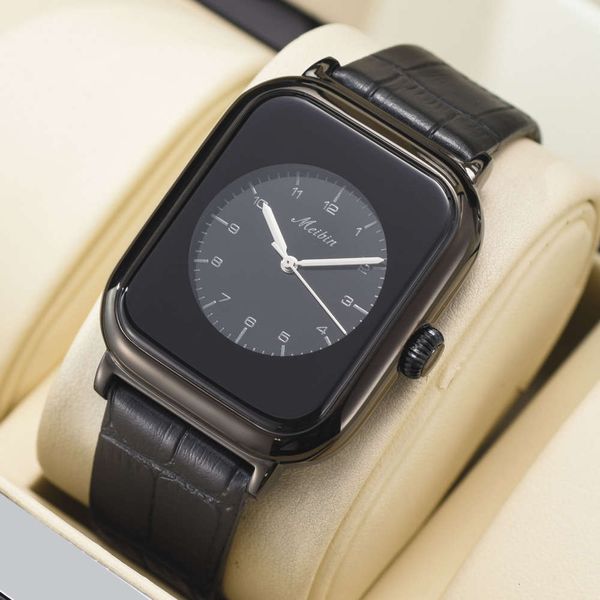 

meibin square luminous fashion waterproof smart watch appearance 1