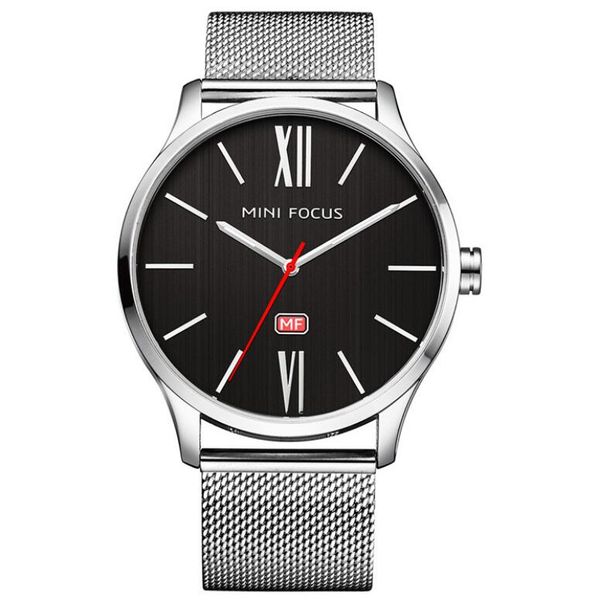

special time new watches for men casual hands wristwatch with stainless steel fashion quartz clock watch men wrist, Slivery;brown
