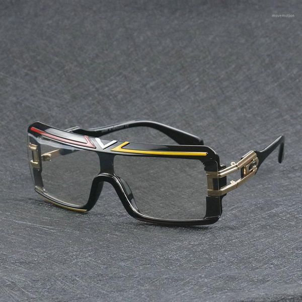 

kapelus men's large frame conjoined sunglasses ocean sunglasses metal frame 4024s uv4001, White;black