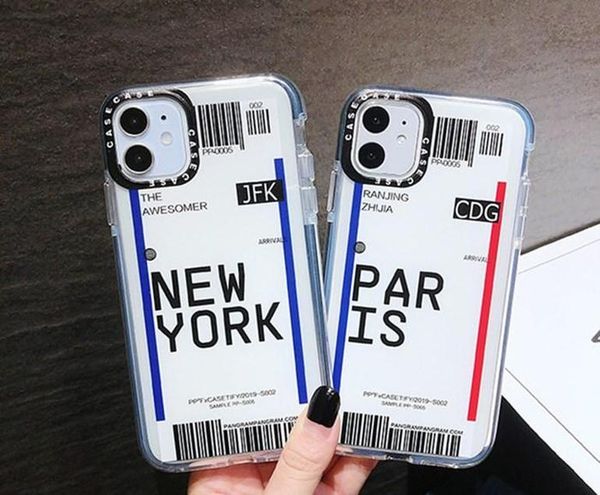 

boarding pass tpu phone case for iphone 12 6 7 8 x xr 11 pro max sho jlluwq yyysports