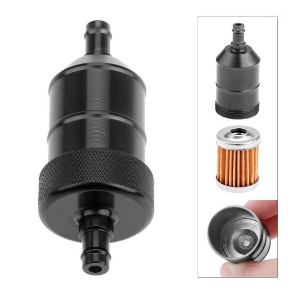 

universal 8mm motorcycle fuel filter car petrol diesel inline for motorcycle scooters chrome aluminum fuel filters 5color1