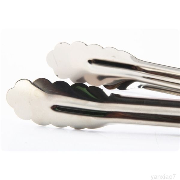 

tongs food kitchen with stainless steel tweezers plastic clip barbecue buffet restaurant tool