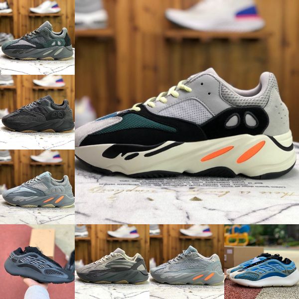 

2021 new kanye west 700 mens кроссовки v2 v3 azael alvah utility черный статический волна бегун mnvn твердые серые серые фосфоры костные жен
