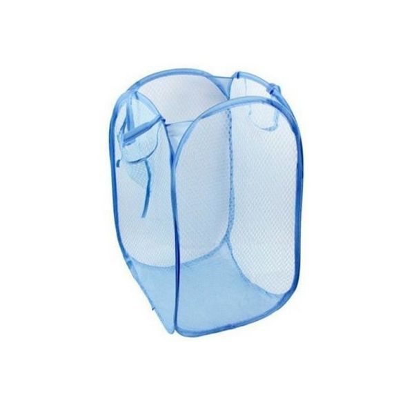 

laundry basket bag foldable pop up washing clothes hamper mesh storage children's toys shoes sundries storage dhl 140 g2