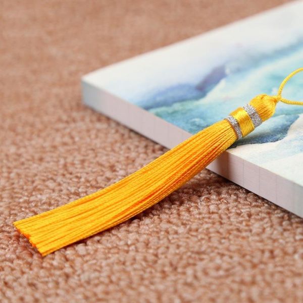 

2018 new 5pcs lot mixed cotton silk chinese knot tassel cords brush for earrings charm pendant satin tassels diy jewelry making h bbytms