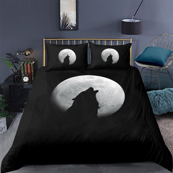 

bedding sets 3d duvet cover set quilt comforther covers bed linens full twin single double size animal wolf custom home texitle