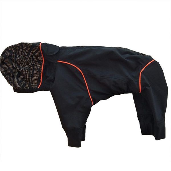 

pet big dog raincoat jumpsuit waterproof breathable clothes for medium large girl dogs rain coat french bulldog labrad bbydty