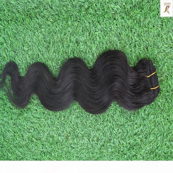 

puer black color body wave bundles brazilian hair weave bundles 100% human hair bundles non remy hair extensions 1 pieces 100g