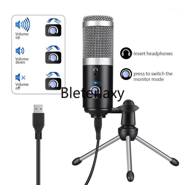

microphones usb condenser microphone computer for youtube podcast recording instrument play live voice chat1
