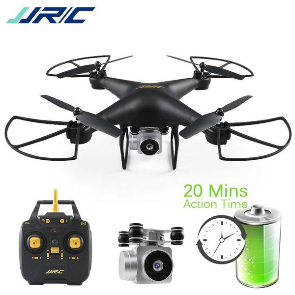 

original jjr/c jjrc h68 drone with camera altitude hold headless mode rc helicopter outdoor quadcopter 20 mins long time
