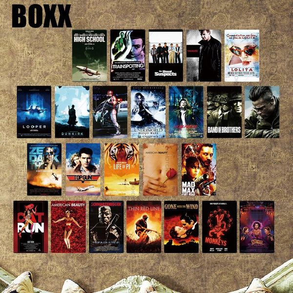 

movie american beauty metal poster plaque metal vintage tin sign bar pub club wall decor retro home decor decorative plate
